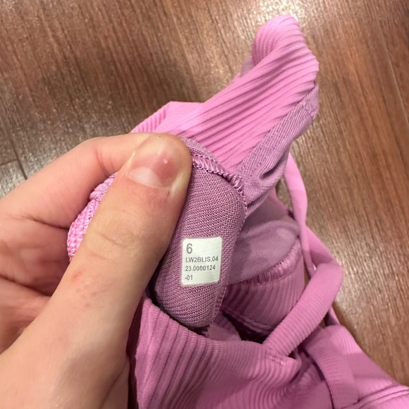 Pink Strappy Sports Bra - Picture 3 of 3